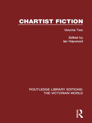 cover image of Chartist Fiction